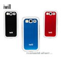 pc luxury brushed alumium for samsung galaxy s3 mini case  5