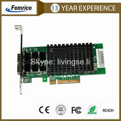 Femrice 10Gbps Dual Port Fiber Optical Ethernet Network Card