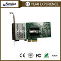 1000Mbps 4 Port Server Ethernet PCI-E