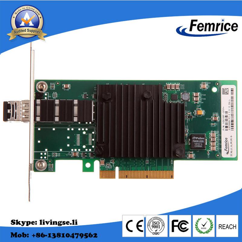 Single Port PCI-Express x4 x8 x16 Network Card for 10G Ethernet Server Adapter