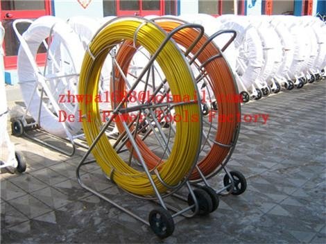 Powered Duct Rod Pusher  Cable snakes tape  Fiberglass Wire Pusher 