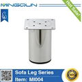 Metal Cylindrical Furniture Foot For Bed 1