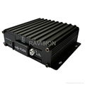 Economical H.264 4ch vehicle mobile DVR 1