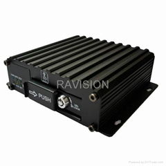 Economical H.264 4ch vehicle mobile DVR