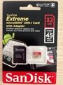 SanDisk 32 GB Extreme MicroSDHC 45 MB/s Class 10 UHS-I Card