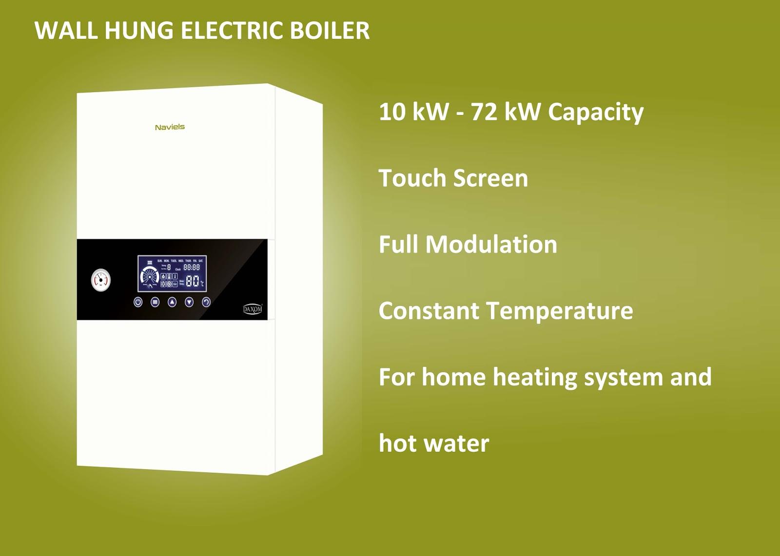 Wall hung electric boiler 20 kW 380 volt UKDAX20EDT DAXOM (Turkey