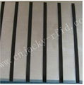 coated overlay with magnetic strip