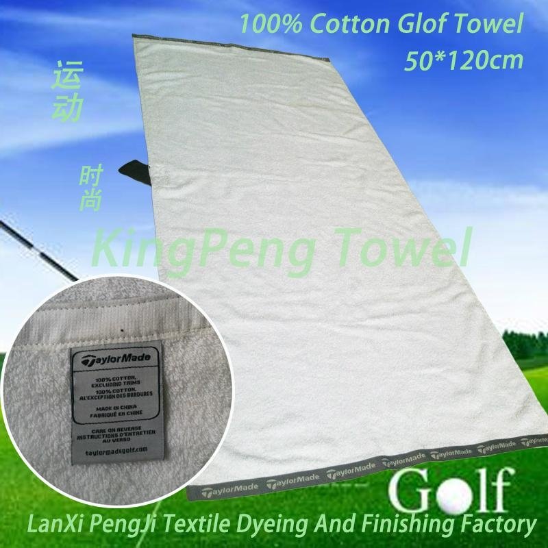 100%棉高爾夫毛巾 2
