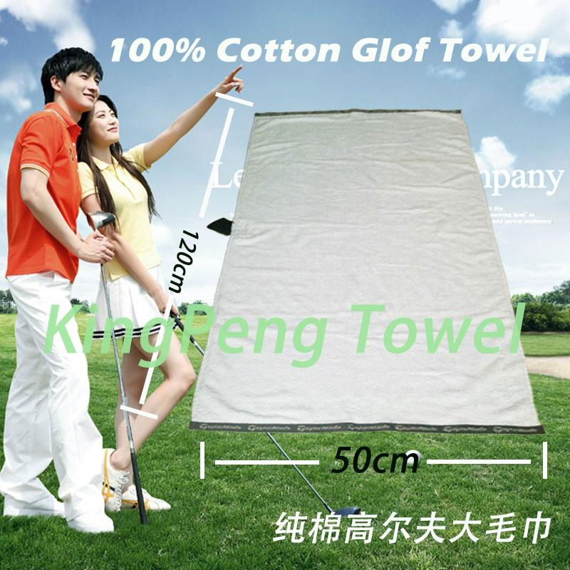 100% pure cotton golf  towel gift towel  3