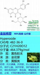 金丝桃苷 CAS:482-36-0 20mg~1kg现货