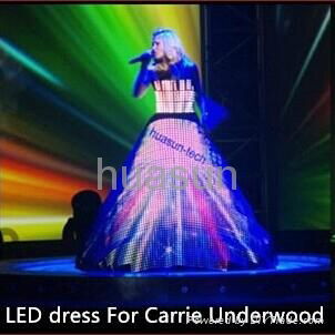 LED Cloth dressing for Live show or exhibition -FL400 P50mm