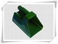 Enclosed plastic horse feed scoop 1