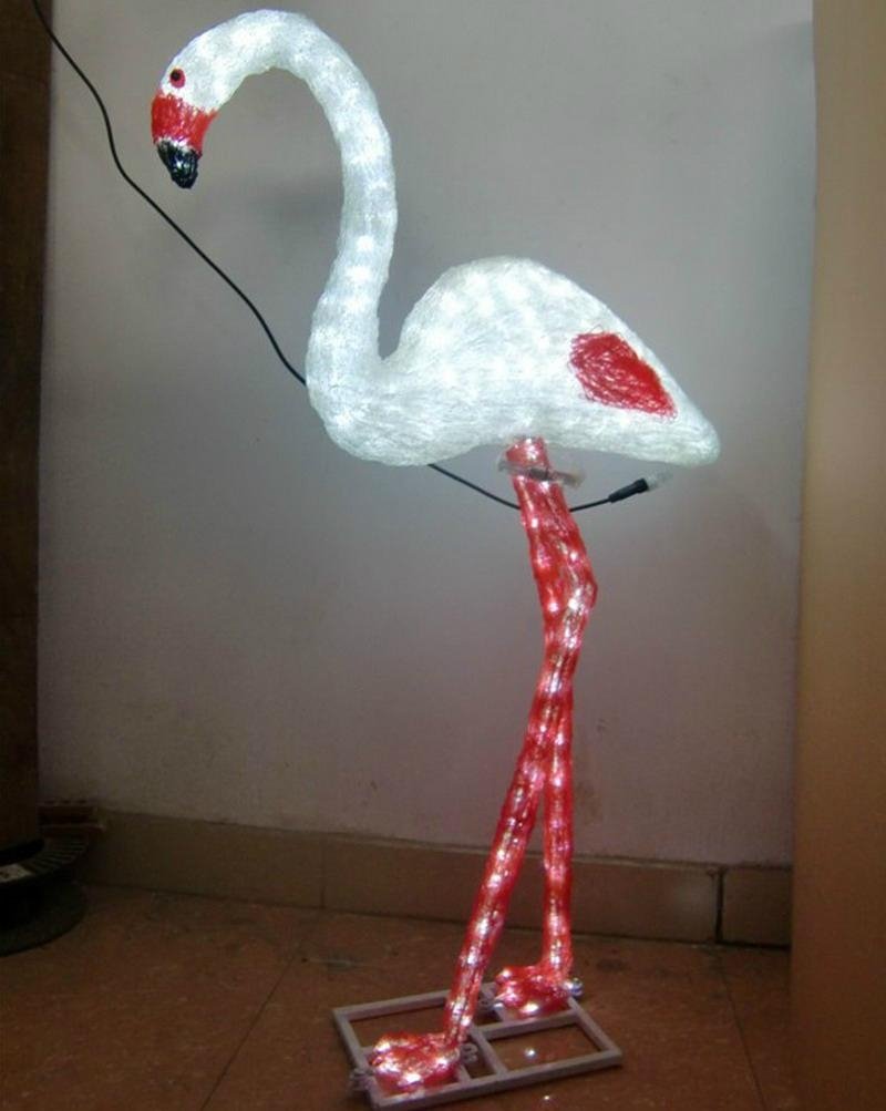 led christmas figures 3D acrylic animals led deer motif christmas light  3