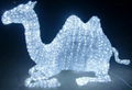 led christmas figures 3D acrylic animals led deer motif christmas light  4