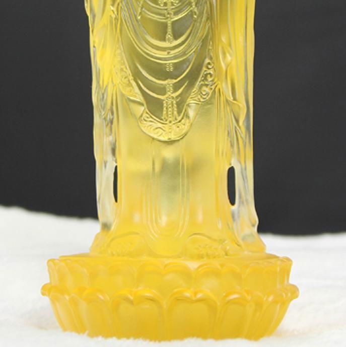 Tantric - Green Tara glass crafts Buddha statues of Buddha ornaments gift statio 3