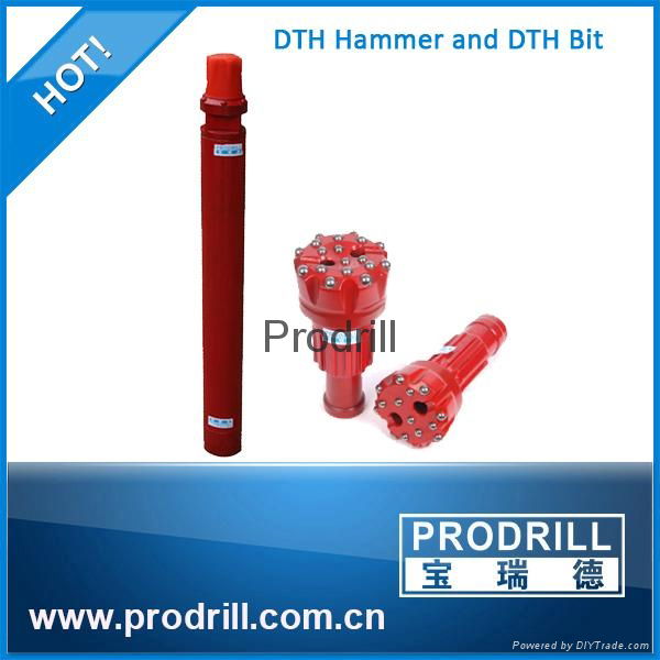 Low Medium and High Air Pressure DTH Hammer 4