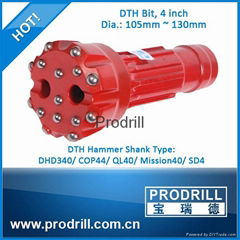 Mission 40 50 60 80 DTH Bit for Drilling