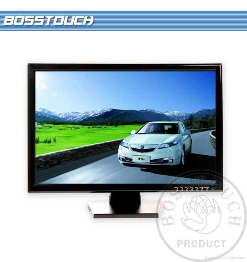 22" inch PC Monitor touch screen LCD Montior used for computer/LED TV    2