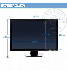 22 inch lcd monitor with wide screen lcd monitor for tv monitor