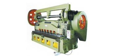  Mechanical plate shearing machine