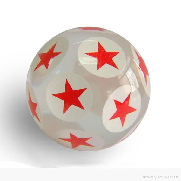 Custom Acrylic Resin Advertising Ball Gift 3
