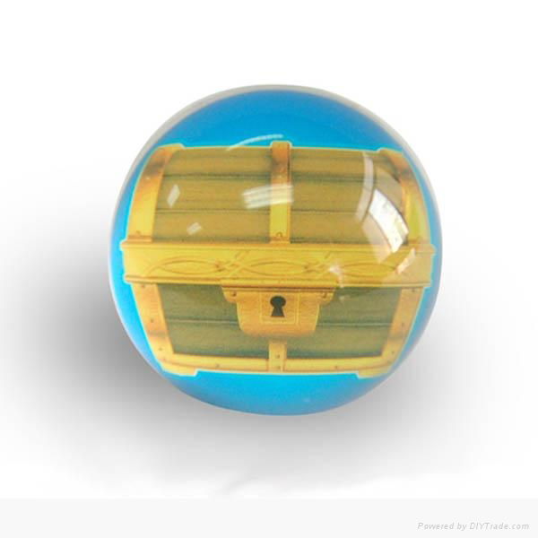 Custom Acrylic Resin Advertising Ball Gift 5