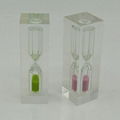 Promotion Gift 1 Minute Acrylic Sand Timer Hourglass
