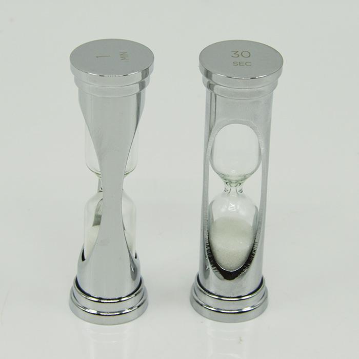  Mini Metal 1 Minute Sand Timer Hourglass 4