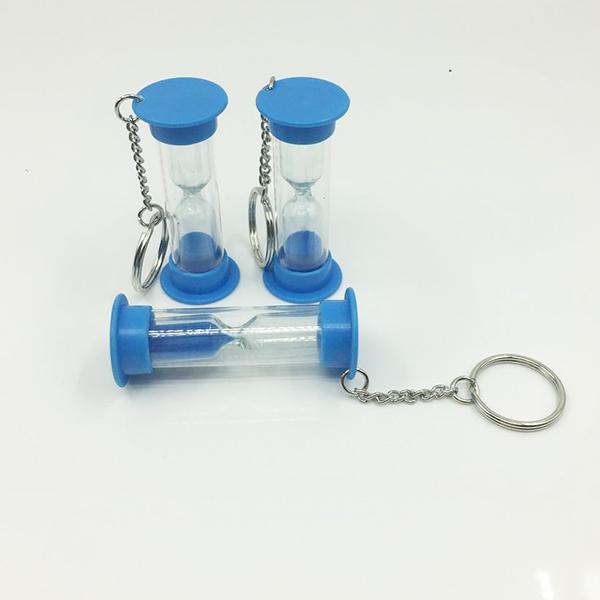 Promotion Gift Sand Timer Keychain 2