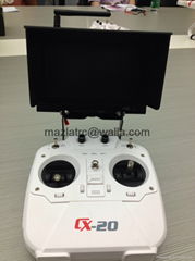 CX-20 RTF QUADCOPTER FPV WITH 7' MONITOR AND CAMERA