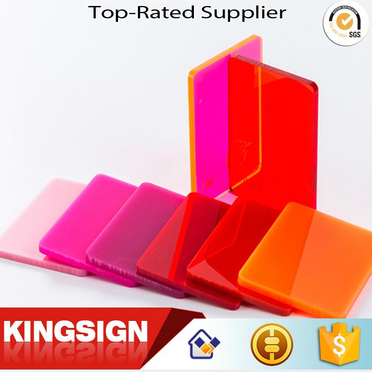 Factory produced selling well 4mm pmma acrylic color sheet 4