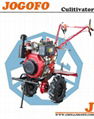 JGF1100BE electric key start mini-tiller diesel farm cultivator 1