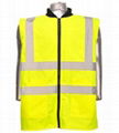 Fluo Traffic Safety Hi Vis Reflective Safety Waistcoats