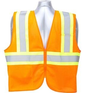 Fluo Hi Vis Safety Vest with 3m Reflective tape