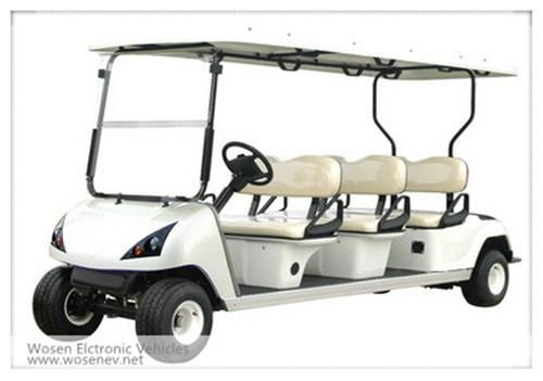 Hot sell 6 seats electric golf car club car golf cart Curtis controller electric