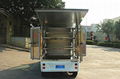 High quality 2 seats mobile food cart meal trolley truck for sale 4