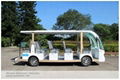 14 seats electric travelling bus shuttle bus  electric sightseeing car 4