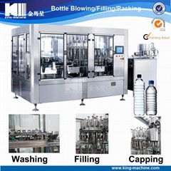 Plastic bottle filling line 