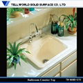 Artificial stone hot sale professional price wash basin 3