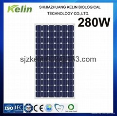 China best price monocrystalline 280W solar panel