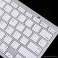 Best selling bluetooth keyboard with Lithium Battery for iPad 5
