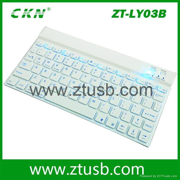 9.7 or 10.1 inch Backlit Bluetooth keyboard ZT-LY03 with factory price  4