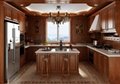 south American cherry wood kitchen cabinet 4