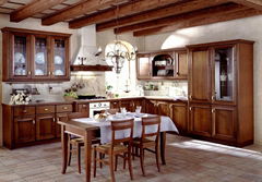 wood kitchen cabinet