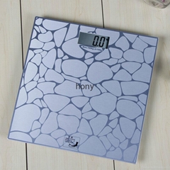 Aluminum platform electronic body scale