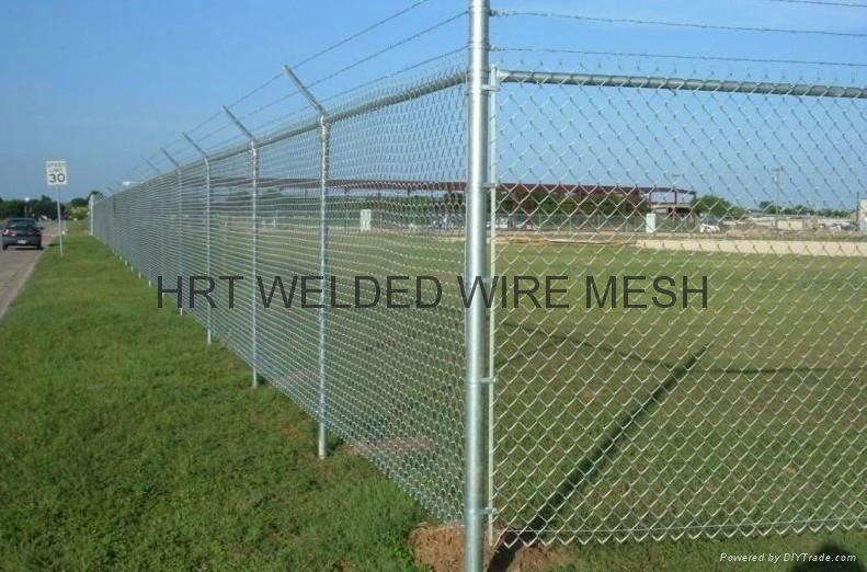 pvc coated barbed wire fence 2