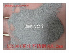 304 atomized stainless steel pill 