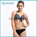 2015 OEM Mold cup undwear wire push up bikini