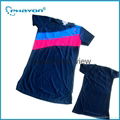 2015 high quality spliced short sleeve  UV swim shirt 