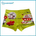 2015 boy cartoon print skull shark swim short